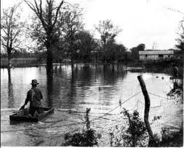 Flood on Eight Mile Creek